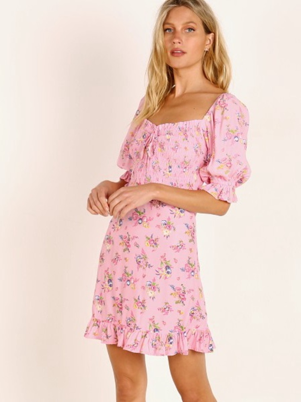 Faithfull the Brand Sage Mini Dress in Juliette Floral